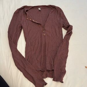 FREE PEOPLE long sleeve